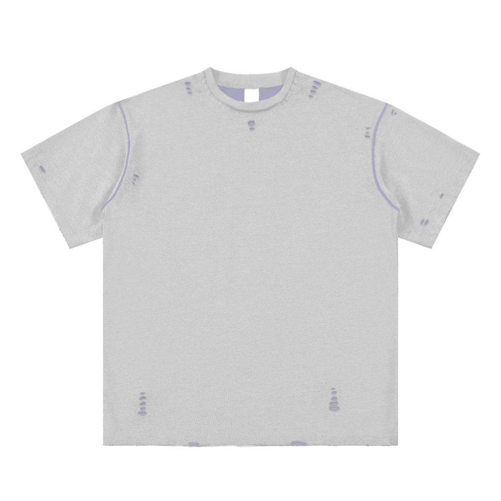 His Love Frayed Reversible T-shirt