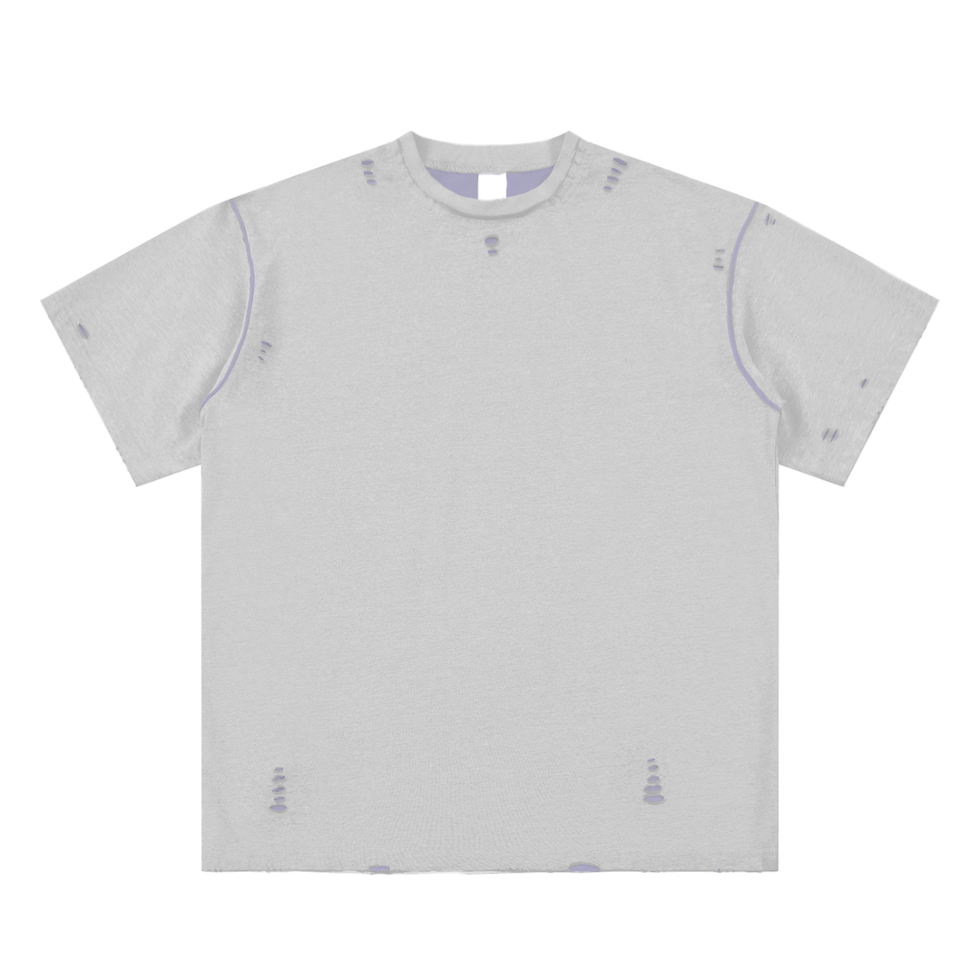 His Love Frayed Reversible T-shirt