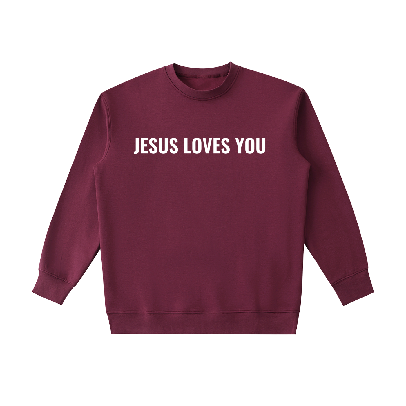 Jesus Loves You Heavyweight Crewneck Sweatshirt