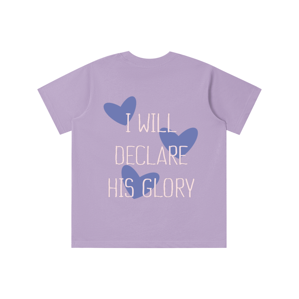 His Glory Kids' T-shirt