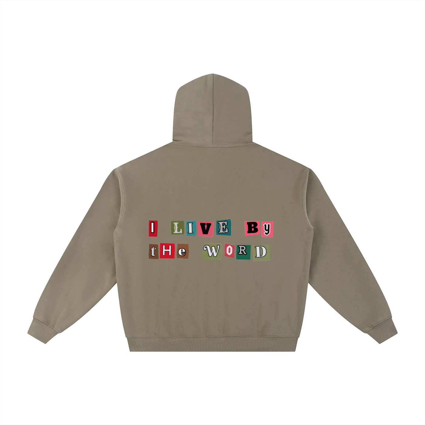 The Word Fleece Zip-Through Hoodie