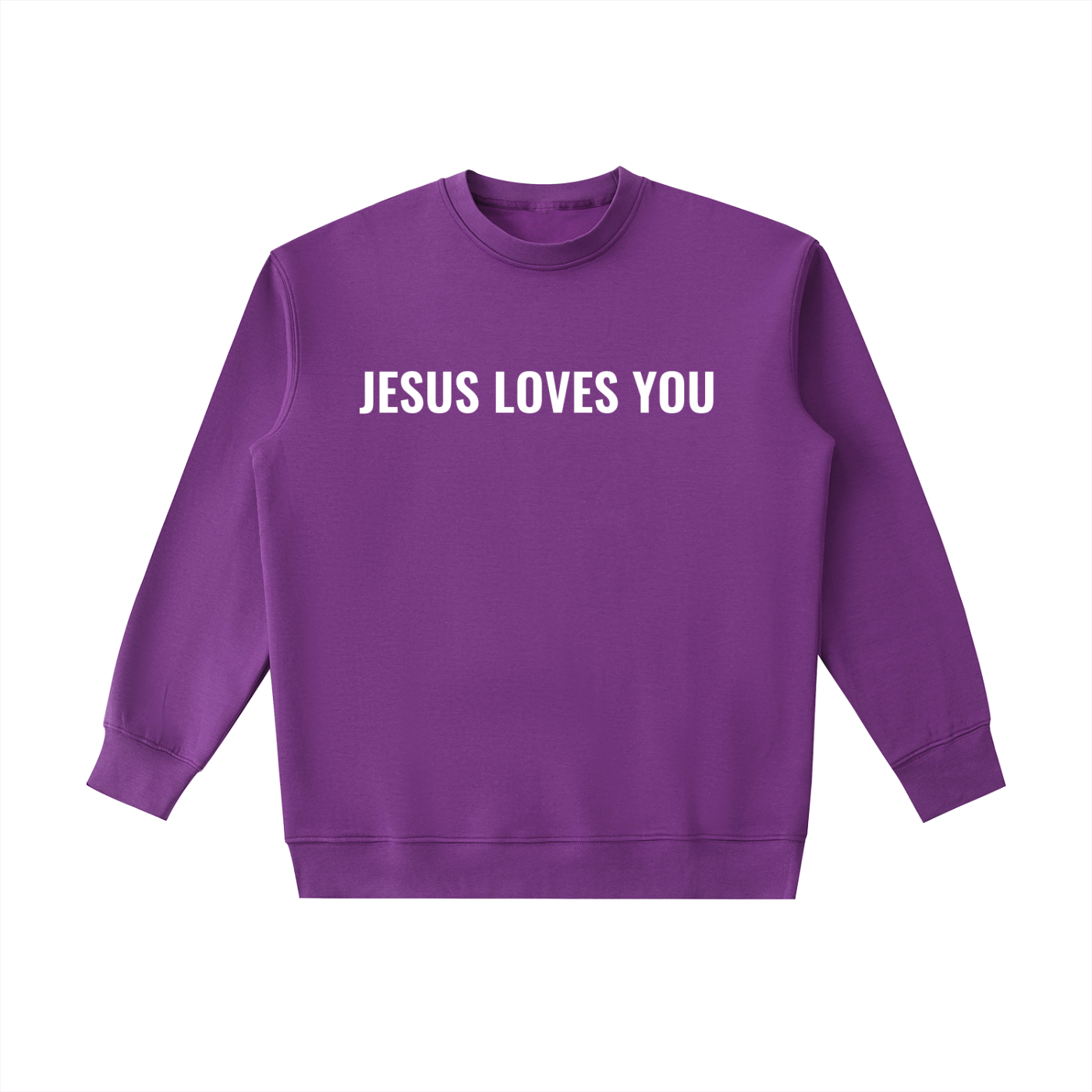 Jesus Loves You Heavyweight Crewneck Sweatshirt
