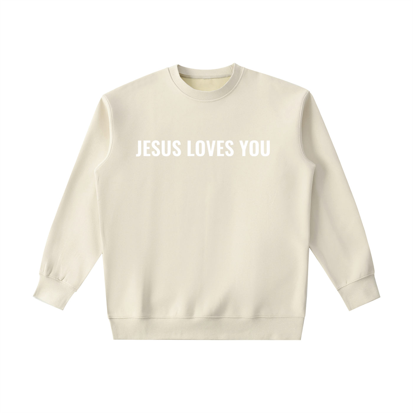 Jesus Loves You Heavyweight Crewneck Sweatshirt