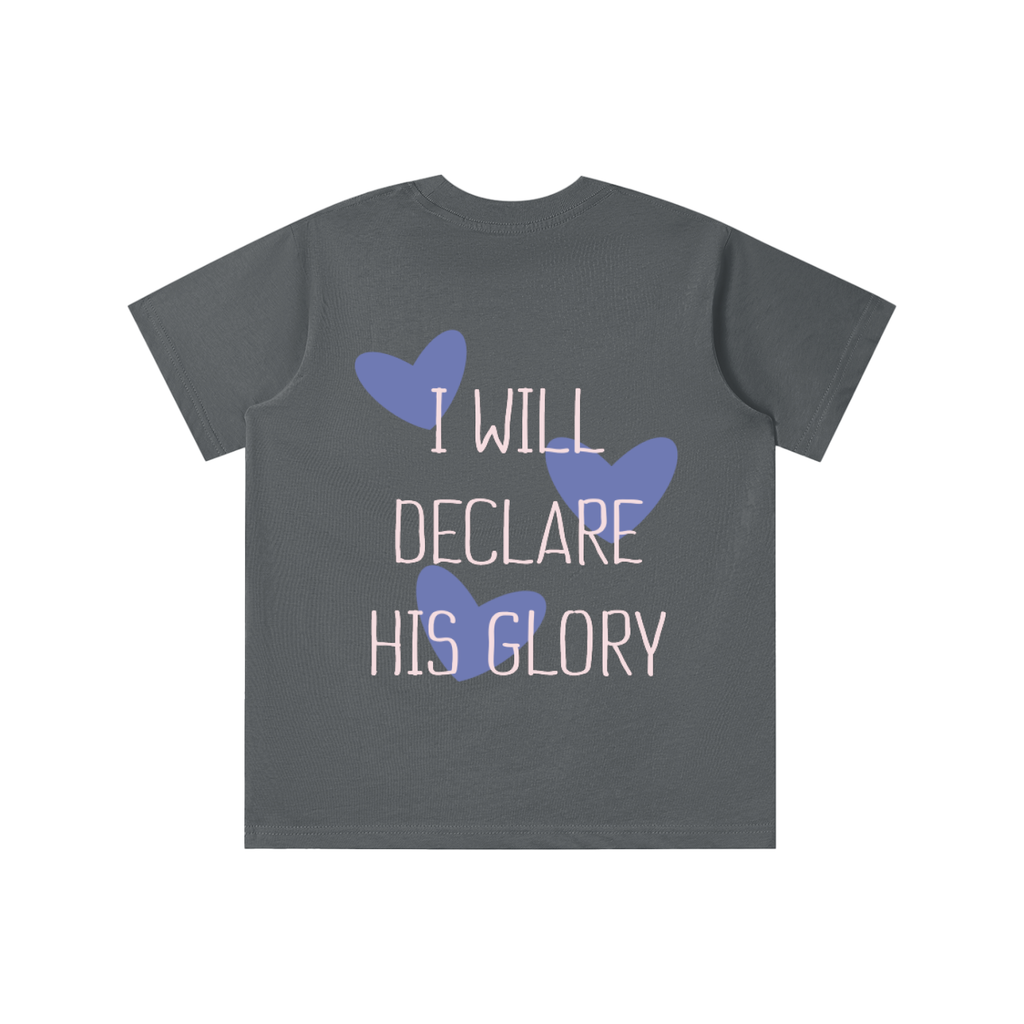 His Glory Kids' T-shirt