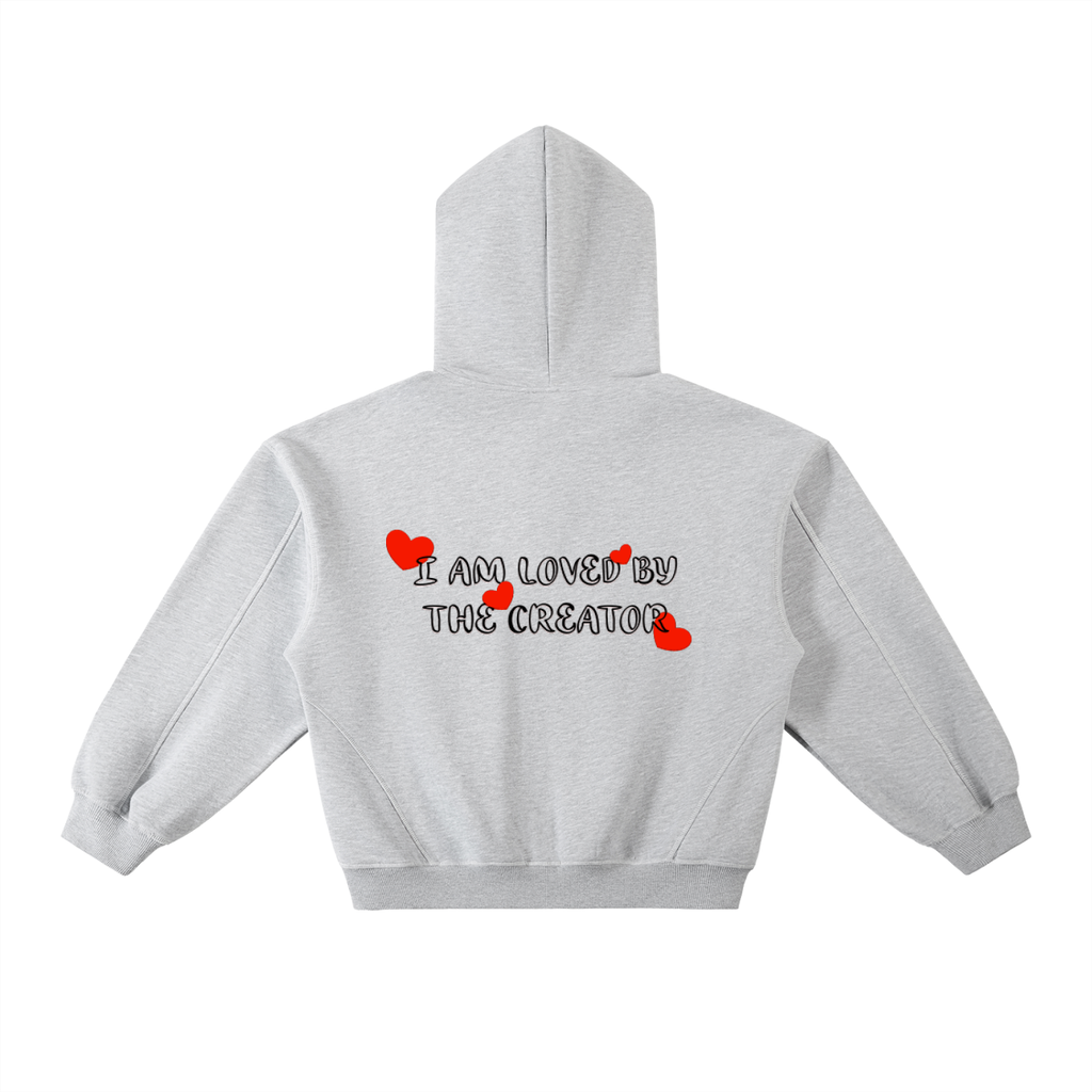 I Am Loved Boxy Fleece Hoodie