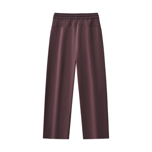 Drawstring Straight-Leg Sweatpants