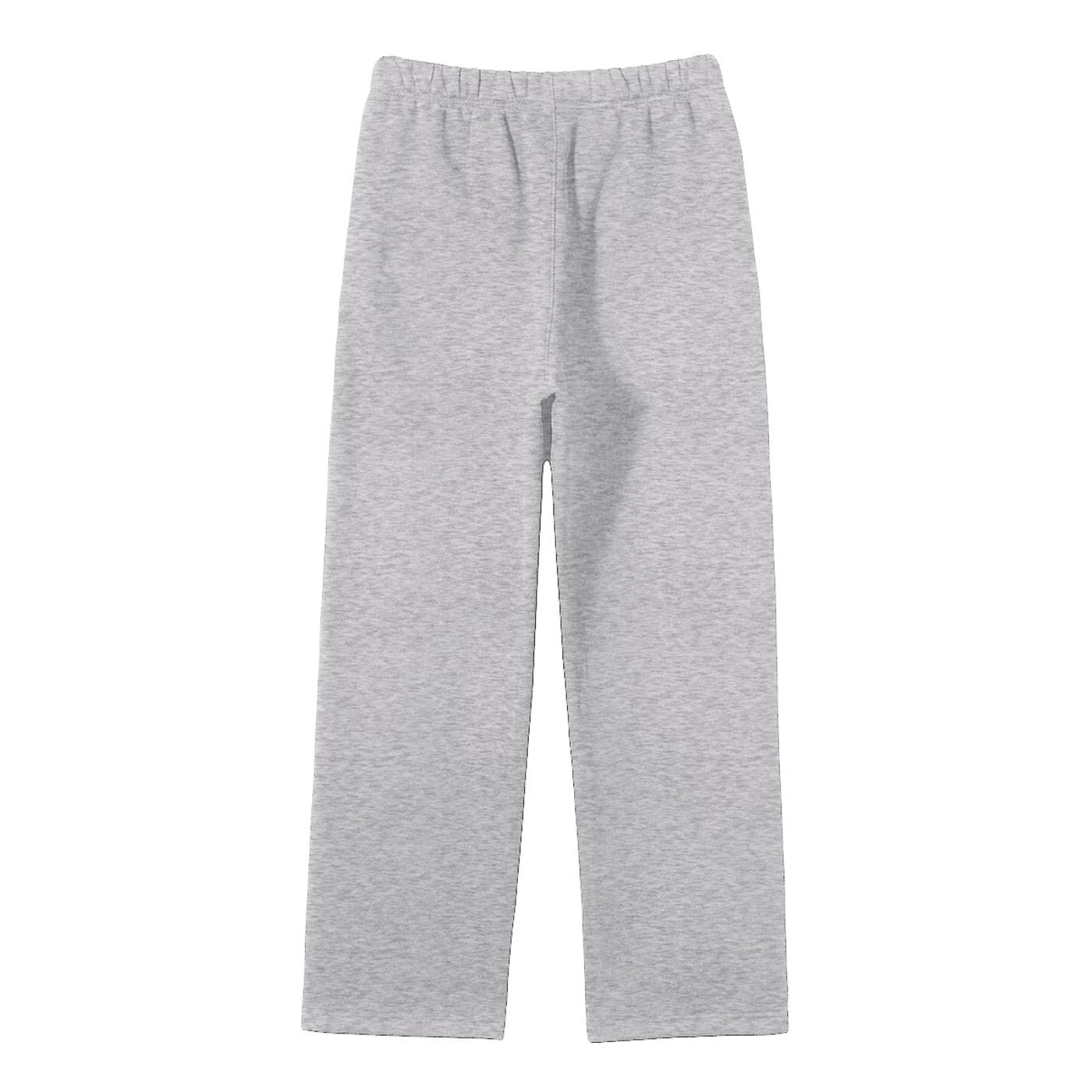 Solid Fleece Straight Leg Pants