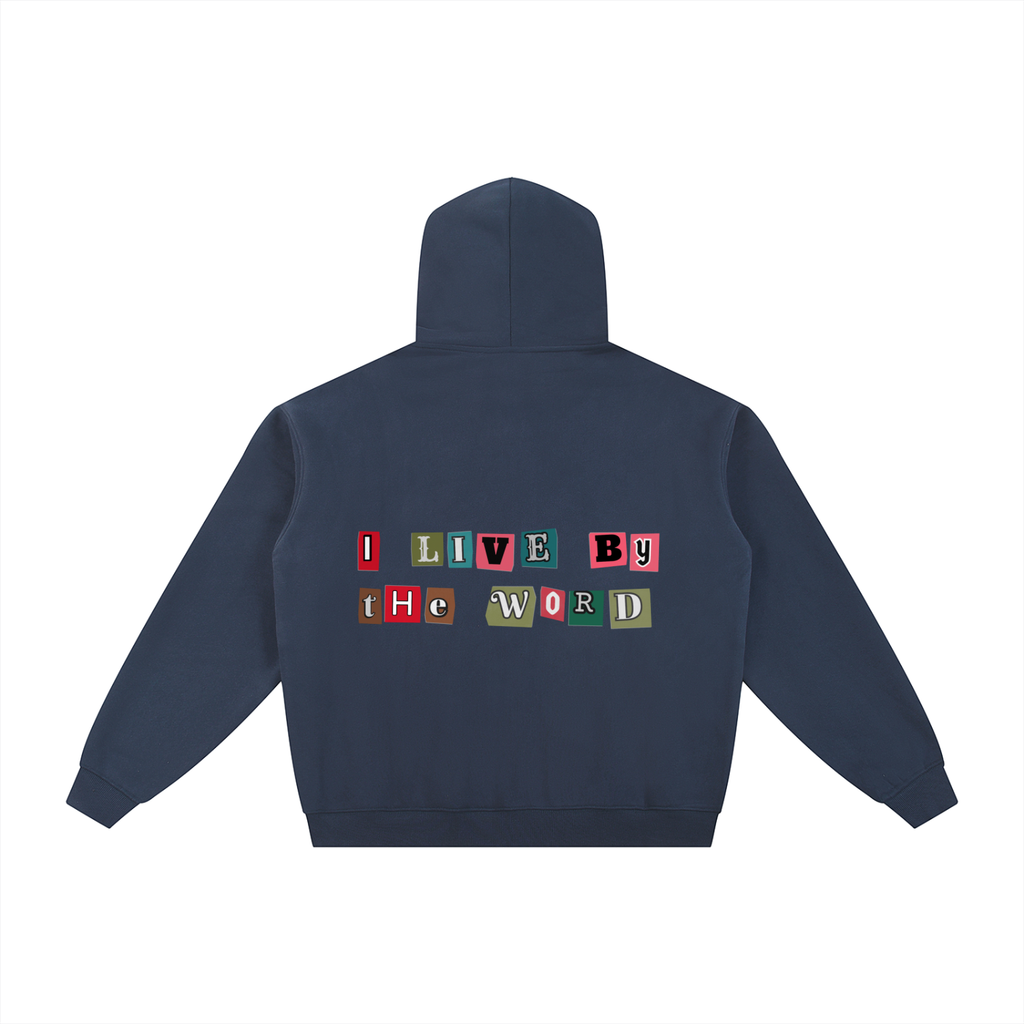 The Word Fleece Zip-Through Hoodie